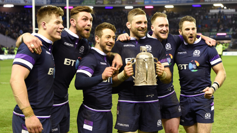 Skotijas izlase Kalkutas kausu nebija izcīnījusi kopš 2008. gada. 
Foto: AFP/Scanpix