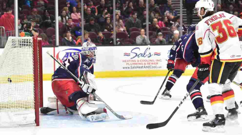 Matīss Kivlenieks šonakt palika rezervē
Foto: https://www.clevelandmonsters.com