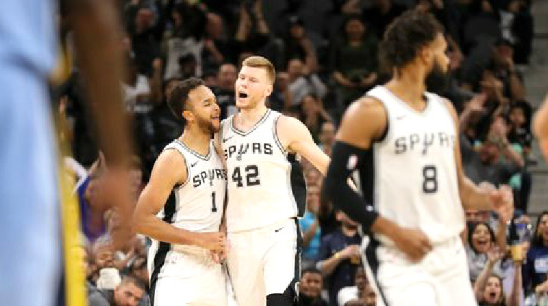 Kails Andersons un Dāvis Bertāns. Foto: Soobum Im / usatoday.com