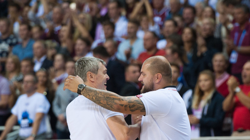 Ainars Bagatskis un Artūrs Štālbergs 
Foto: Vladislavs Proškins, f64