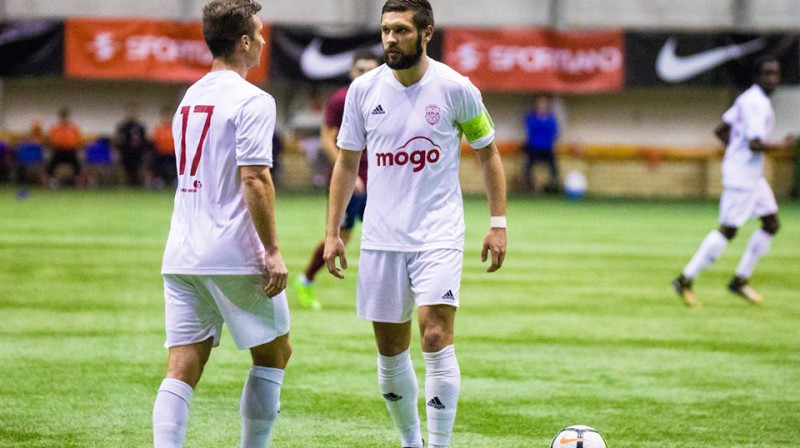 Igors Kozlovs un Artūrs Karašausks
Foto: Futbola Virslīga