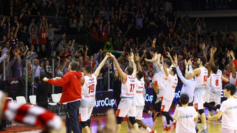 "Grissin Bon Reggio Emilia" - Eiropas kausa pusfināliste 
Foto: La Presse / Scanpix