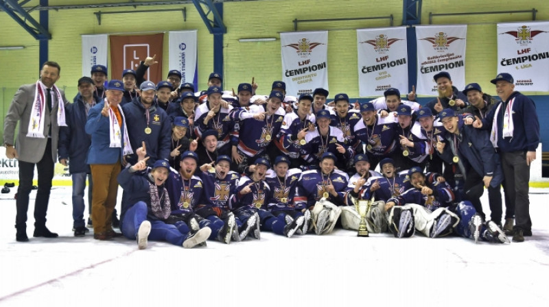 Junioru līgā turpinās spēlēt gan tās čempione "Venta 2002", gan pārējās līdzšinējās 1. līgas komandas
Foto: Aivars Ķesteris, ventasbalss.lv