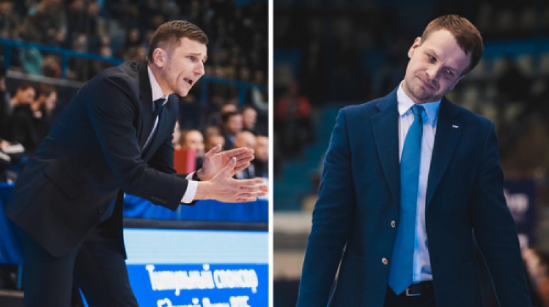 Nikolajs Mazurs un Jānis Gailītis
Foto: vtb-league.com