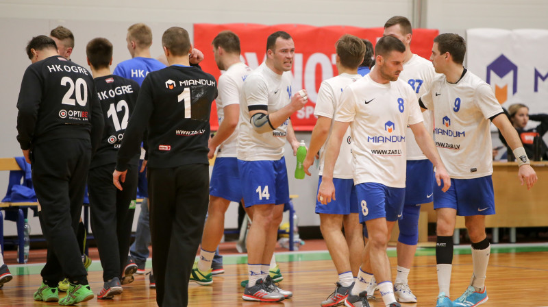 Ogre/Miandum handbolisti
Foto: Ritvars Raits