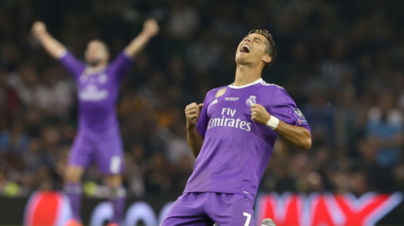 Krištianu Ronaldu svin uzvaru Čempionu līgas finālā
Foto: Sportimage/PA Images/Scanpix