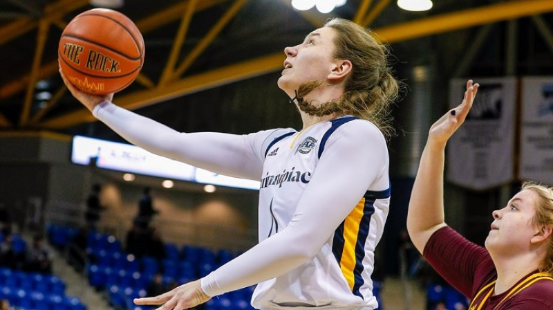 Paula Strautmane: 3-1 bilance NCAA čempionātos
Foto: Quinnipiac