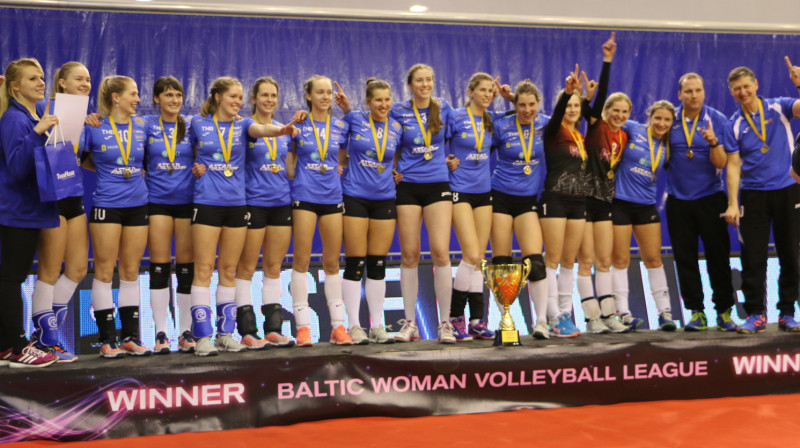 Baltijas čempiones "TU/Eeden" volejbolistes
www.volley.ee
