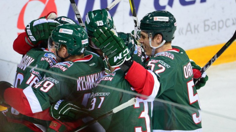 Kazaņas "Ak Bars" spēlētāji
Foto: ak-bars.ru