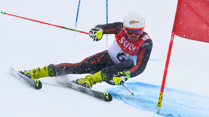 Kristaps Zvejnieks Baltijas kausa trasē
Foto: E.Lukšo/Ski.lv