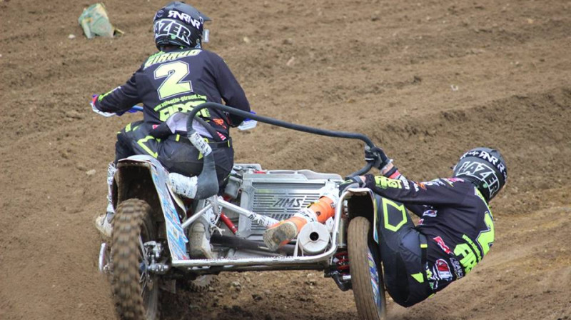 Valentīns Žirū un Elvijs Mucenieks
Foto: Jordan Tijou