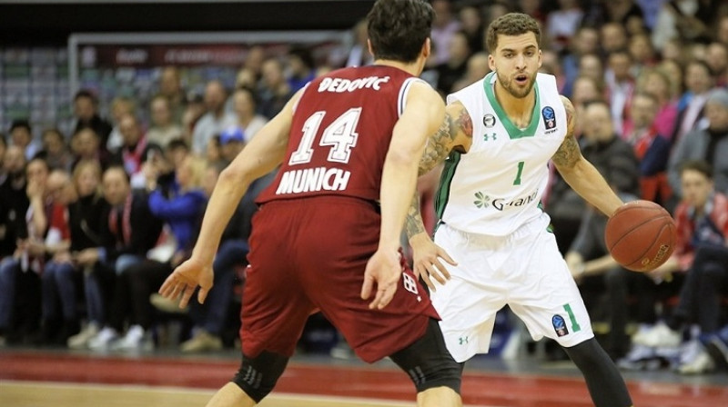 Skotijs Vilbekins: 10 tālmetieni un 41 punkts Minhenē
Foto: EuroCup Basketball