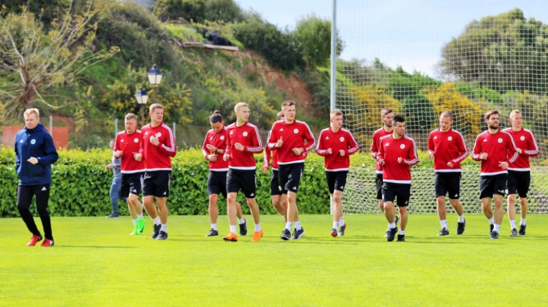 Latvijas futbola izlase
Foto: LFF