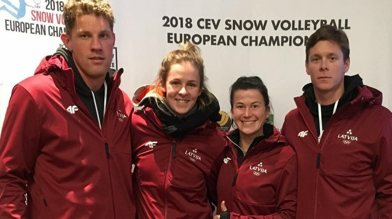 Aleksandrs Solovejs, Alise Lece, Ilze Liepiņlauksa, Rihards Finsters 
Foto: instagram.com/finsters_rihards