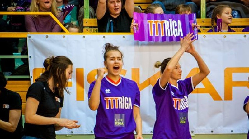 Aleksa Gulbe (centrā)
Foto: Renārs Koris