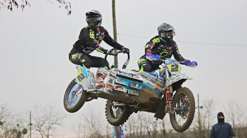 Valentēns Žirū un Elvijs Mucenieks
Foto: Julien Fouché