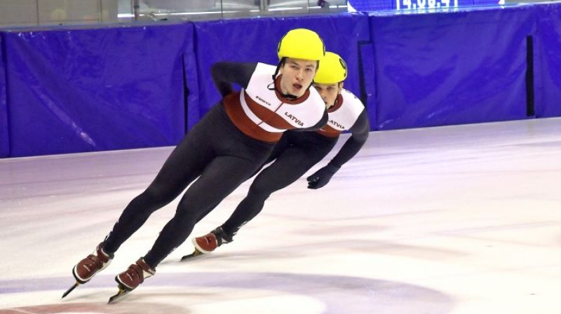 Eiropas kausa finālsacensības šorttrekā
Foto: Aivars Ķesteris ventasbalss.lv