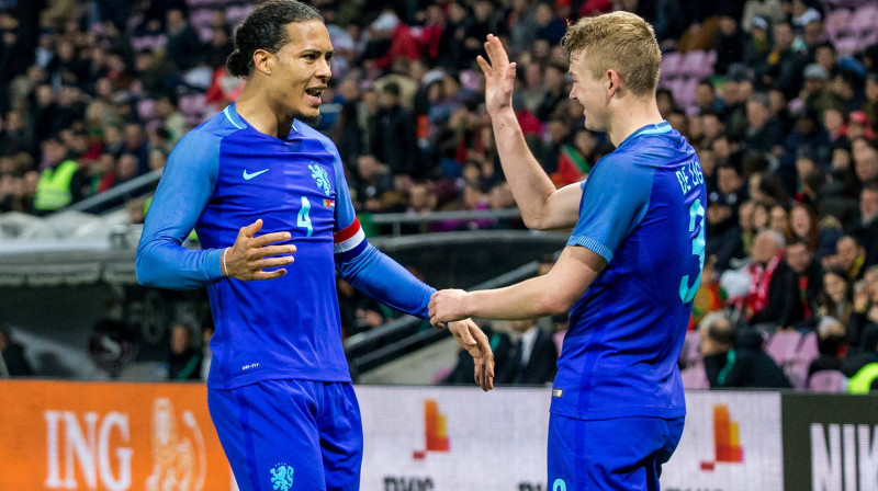 Nīderlandes izlases futbolisti
Foto: imago/Pro Shots/Scanpix