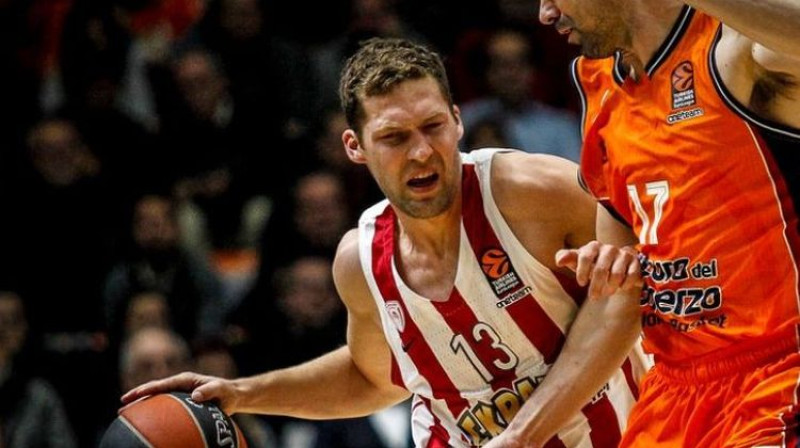 Jānis Strēlnieks 
Foto: olympiacosbc.gr