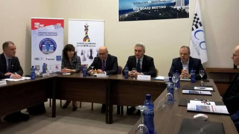 Latvijas finanšu ministre Dana Reizniece-Ozola otrdien Gruzijā piedalās Eiropas Šaha savienības valdes sēdē
Organizatoru foto