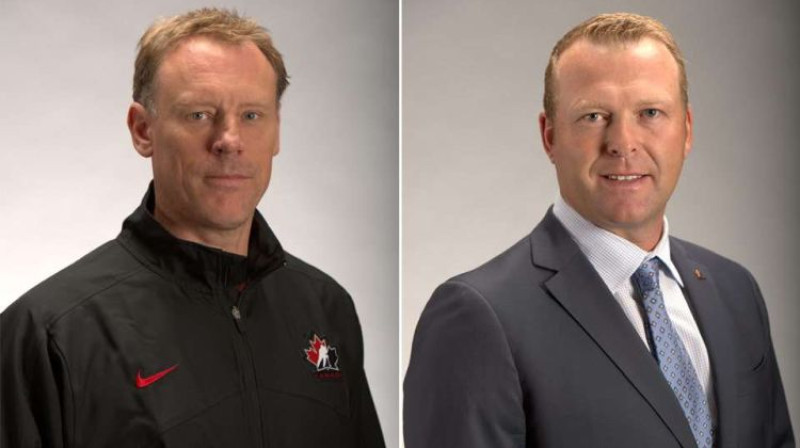 Šons Bērks un  Martēns Brodērs
Foto: Hockey Canada