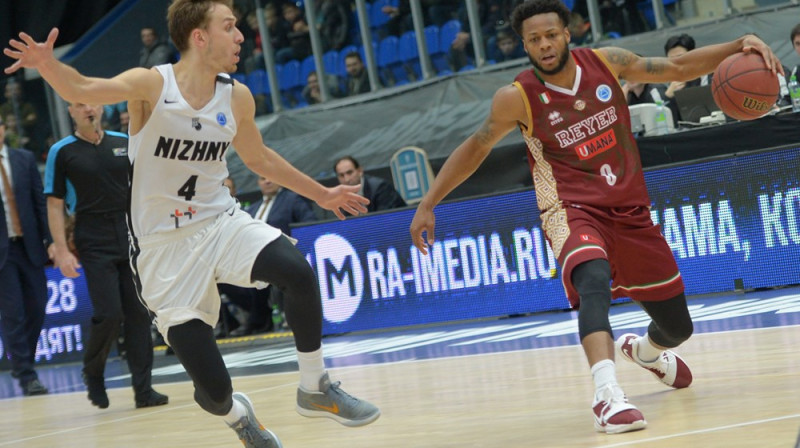 Krievijas "Niznhy Novgorod" pret Venēcijas "Umana Reyer"
Foto: FIBA