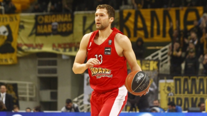 Jānis Strēlnieks 
Foto: olympiacosbc.gr