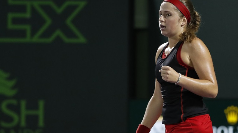 Aļona Ostapenko: pirmais "WTA Premier" fināls rokā
Foto: USA Today/Scanpix