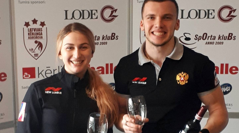 Anastasija Moskaļova/Aleksandrs Jeremins 
„Latvian Mixed Doubles Curling Cup I” 2018 uzvarētāji