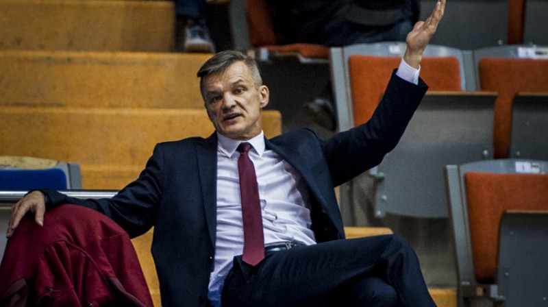 Aivars Vīnbergs un RSU: ceļazīme uz LSBL pusfinālu
Foto: Renārs Koris