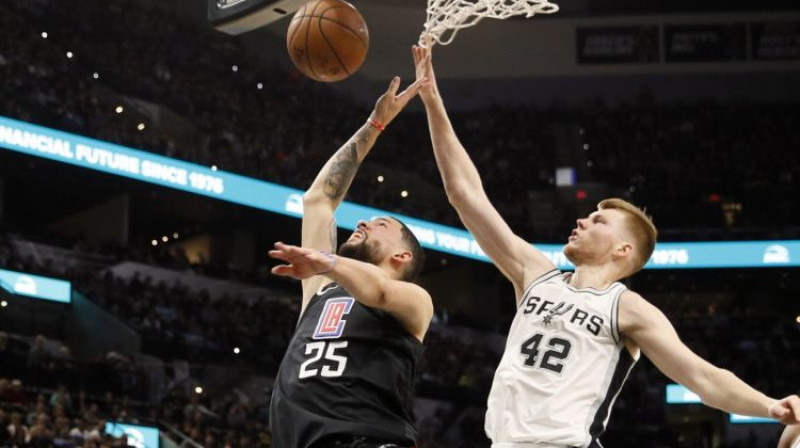 Ostins Riverss un Dāvis Bertāns
Foto: USA Today Sports/Scanpix