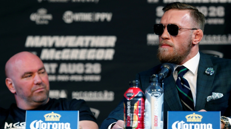 Deina Vaits un Konors Makgregors
Foto: Reuters/Scanpix