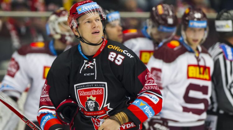 Andris Džeriņš
Foto: Stanislav Soubek/HC Mountfield