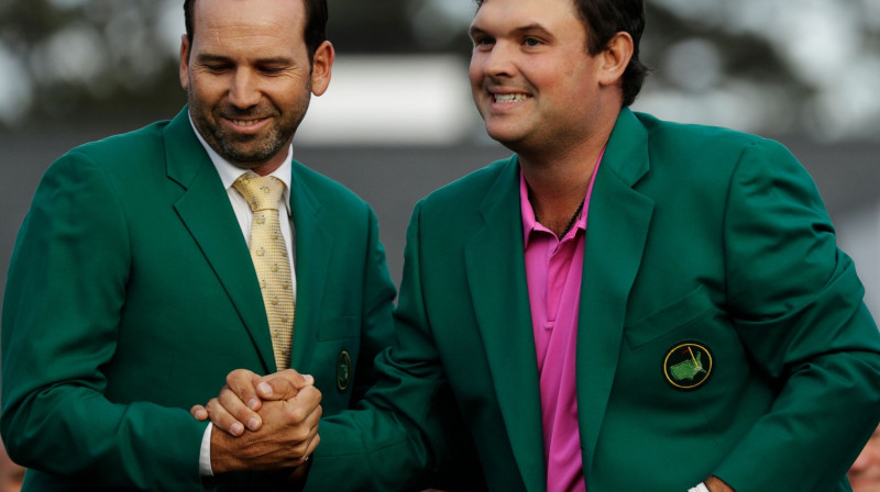 Serhio Garsija un Patriks Rīds
Foto: AP/Scanpix