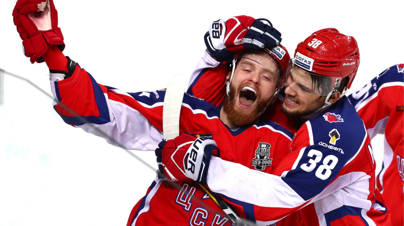 Mihails Grigorenko un Mihails Naumenko
Foto: Stanislav Krasilnikov/TASS