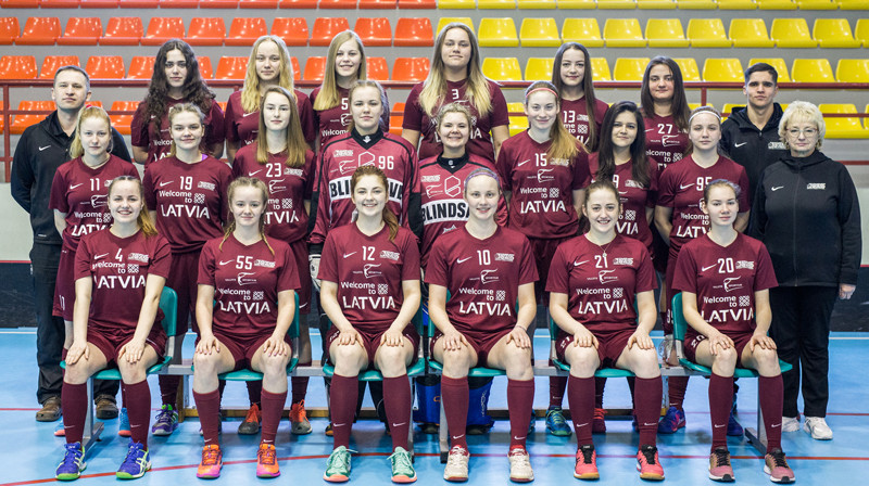 Latvijas sieviešu U19 izlase
Foto: floorball.lv