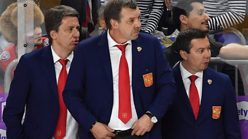 Harijs Vītoliņš, Oļegs Znaroks, Iļja Vorobjovs 
Foto: Aleksejs Kudenko, rsport.ria.ru