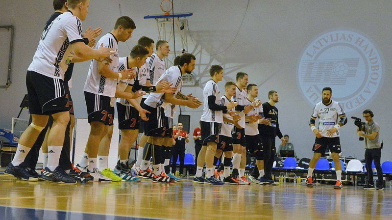 Latvijas vīriešu handbola izlase
Foto: Romualds Vambuts