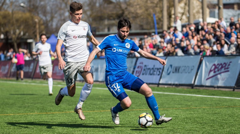 Epizode no RFS un "Jelgavas" mača
Foto: Kaspars Volonts (FK RFS)