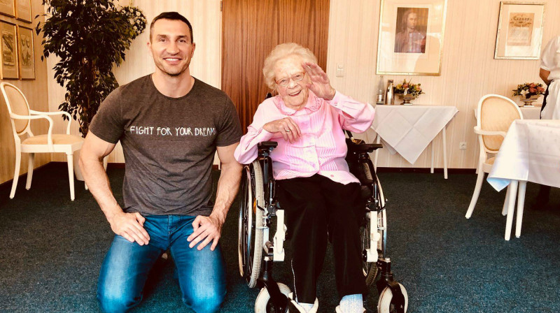 2018. gada aprīlis: Vladimirs Kļičko un Lidija Smuda
Foto: facebook.com/KlitschkoOfficial