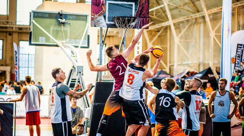 2017. gada vērtīgākais turnīrs - "Ghetto Basket" Rīgas Centrāltirgū
Publicitātes foto