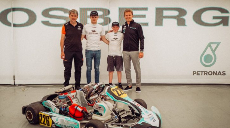 Rosberga jauno braucēju attīstības programma
Foto: Rosberg Young Drivers Academy