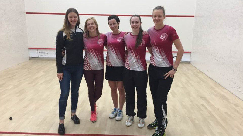 Latvijas sieviešu skvoša izlase