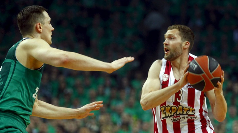 Jānis Strēlnieks: 17 punkti Kauņā
Foto: EPA/Scanpix