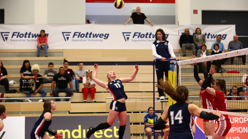 Dārta Lūse uzbrūk
Foto: cev.eu