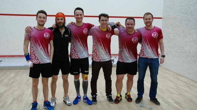 Latvijas vīriešu skvoša izlase Eiropas komandu čempionātā