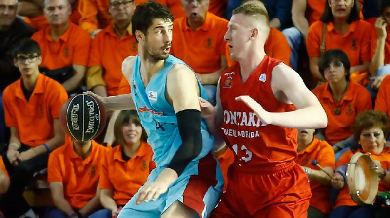 Rolands Šmits pret "Barcelona"
Foto: ACB