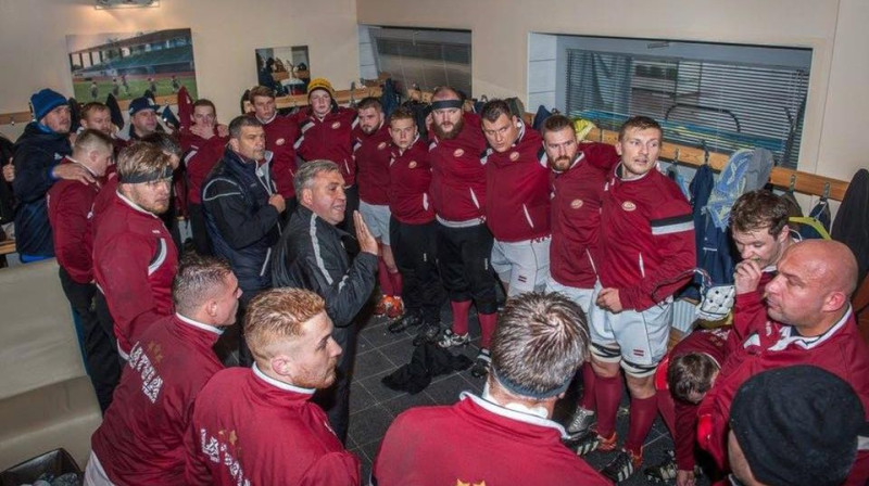 Latvijas regbija izlase pirms spēles ar Ukrainu
Foto: Latvijas Regbija federācija