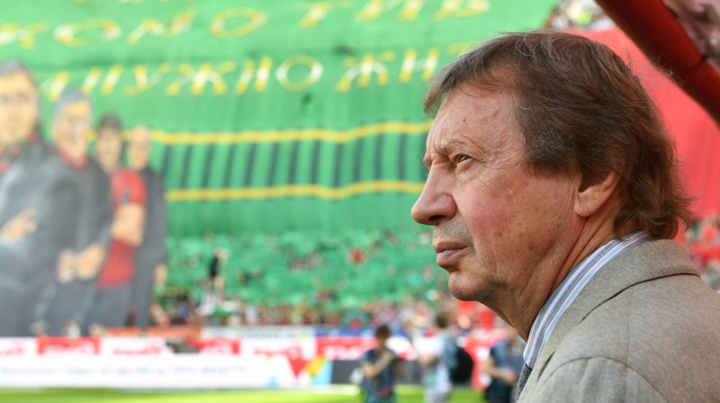 "Lokomotiv" galvenais treneris Jurijs Sjomins
Foto: Sputnik / Scanpix