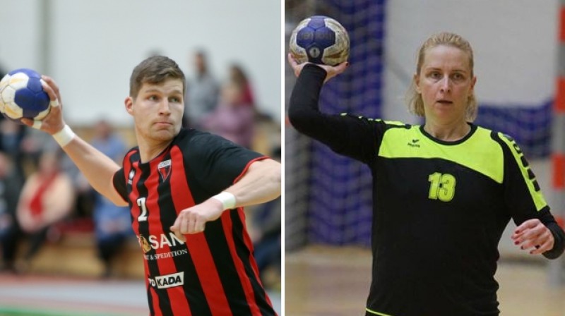 Artūrs Lazdiņš un Ivita Asare
Foto: handball.lv